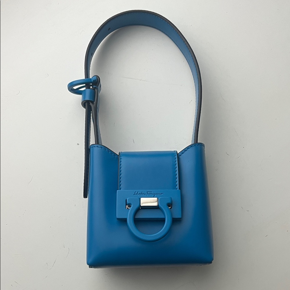 Salvatore Ferragamo Blue Mini Bag